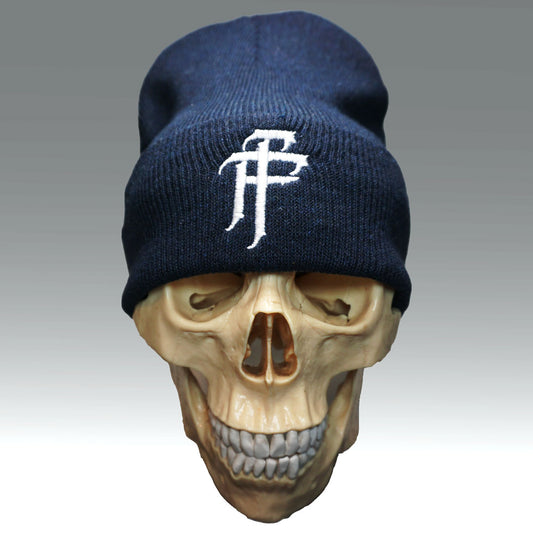 Navy Blue Spider Beanie
