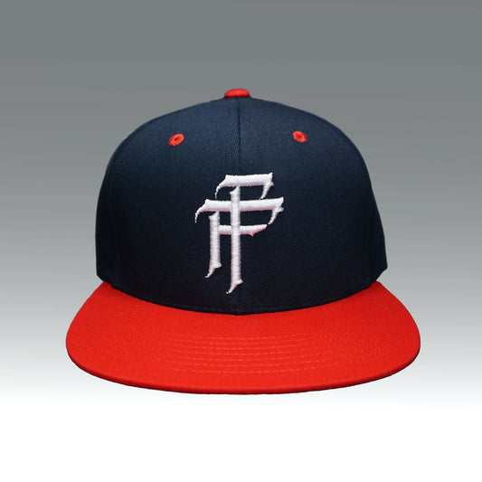 Snap Back Navy/Red