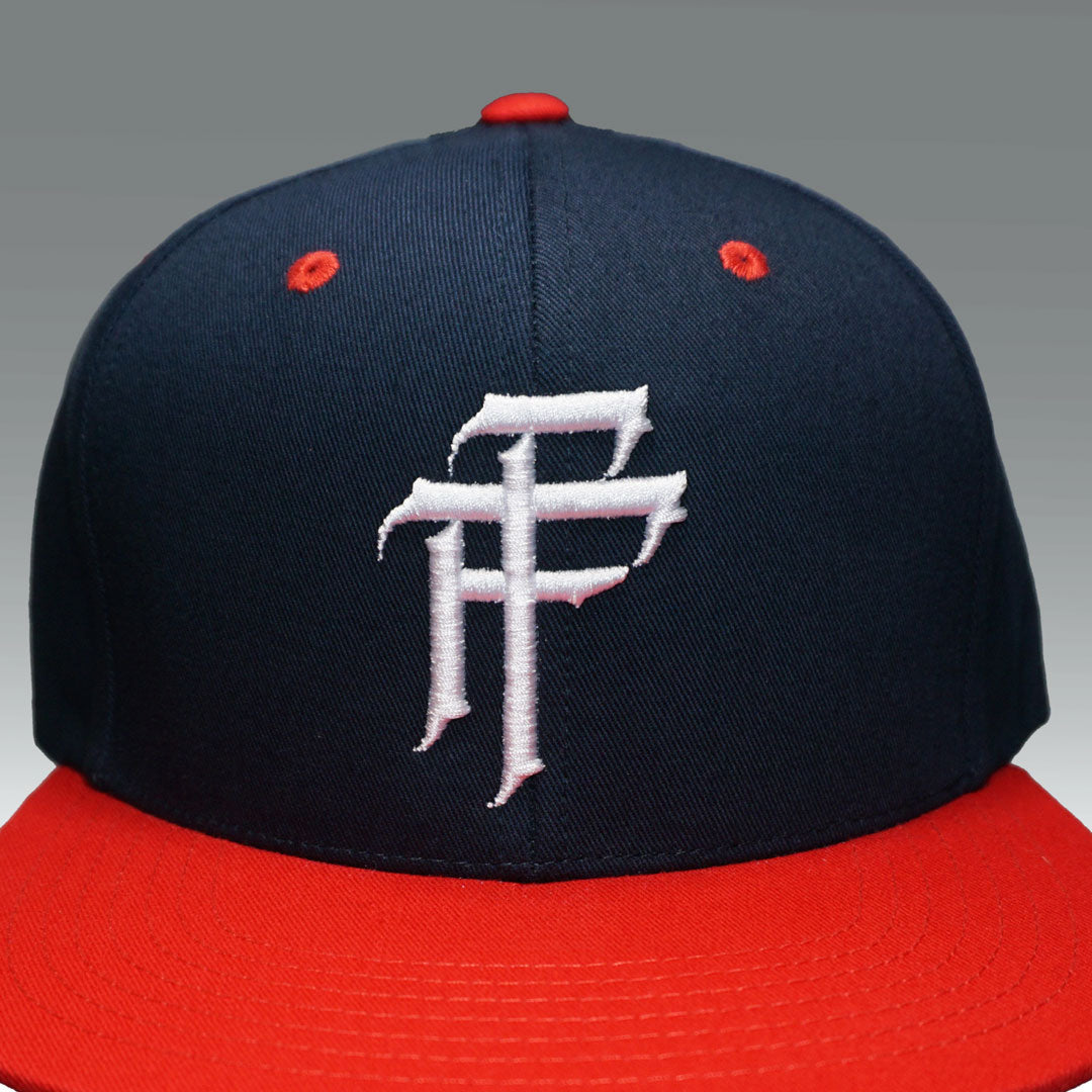 Snap Back Navy/Red